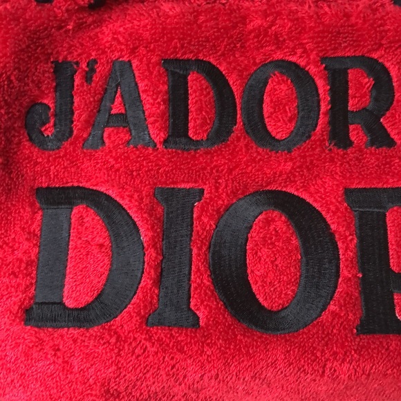 Vintage DIOR Terry towel Handbag - Picture 2 of 9
